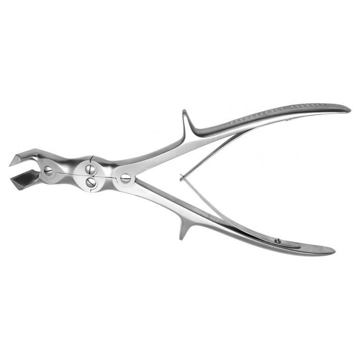 Bone Shears (Bone Cutting Forceps) 105mm, Curved Blade 15mm