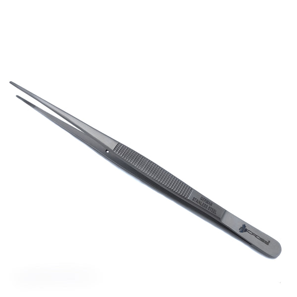 College Forceps w/Alignment Pin, 6.5” (16.5cm), Serrated, Straight