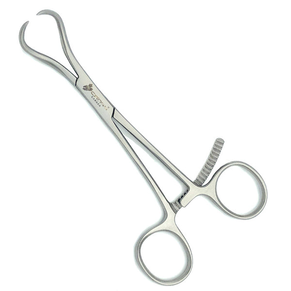 REPOSITIONING FORCEPS WITH RATCHET, 5.5" (14CM)