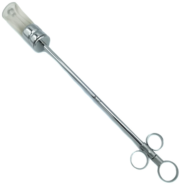 BALLING GUN STAINLESS STEEL WITH SPRING CLIP - COW