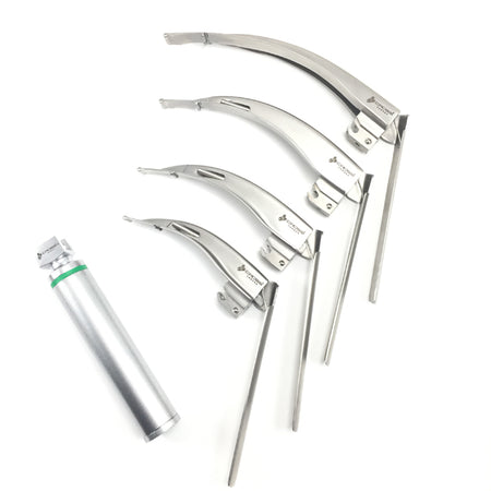 McCoy (Flex Tip) Fiber Optic Laryngoscope Sets and Blades
