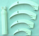 DISPOSABLE MACINTOSH LARYNGOSCOPE SET WITH 4 BLADES AND HANDLE (STERILIZED)