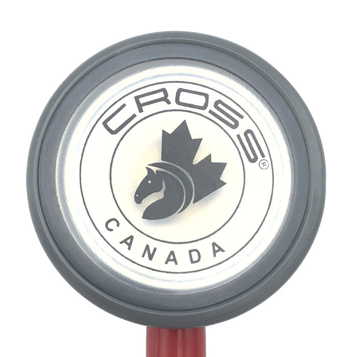 CROSS CANADA CROSSCOPE 202 - CLINICIAN CLASSIC MASTER SERIES II STETHOSCOPE - RUBY RED