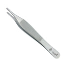 Adson-Brown Tissue Forceps, 4.75" (12cm), Straight, 7x7 Teeth Side Grasping
