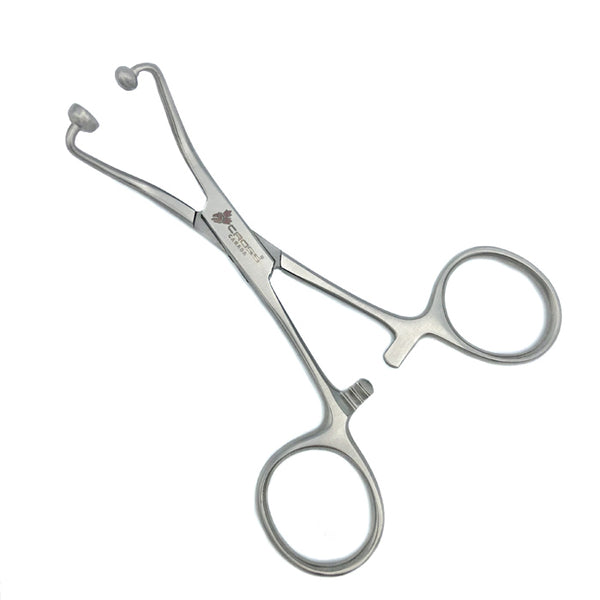 Ball and Socket Towel Clamp, 4.25" (11cm)