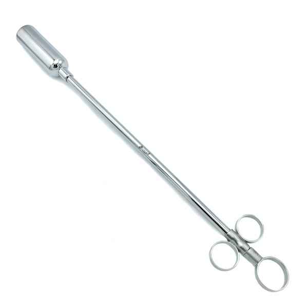 BALLING GUN STAINLESS STEEL WITH SPRING CLIP - COW