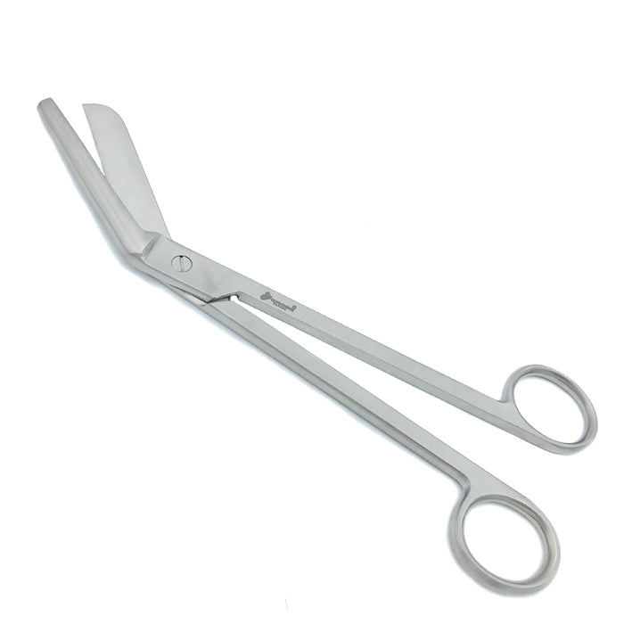 Braun Episiotomy Scissors, 8.5" (21.5m), Angled, Smooth, Blunt/Blunt