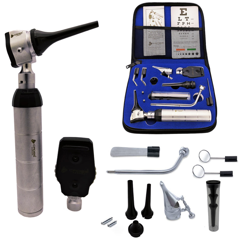 VETERINARY EENT (EYE, EAR, NOSE & THROAT) OTOSCOPE & OPHTHLMOSCOPE DIAGNOSTIC SET