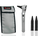 Cross Canada 11-078 Physician Fiber Optic LED Pocket Otoscope Diagnostic Set, Gray