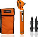 Cross Canada 11-092 Physician Fiber Optic LED Pocket Otoscope Diagnostic Set, Tangerine