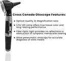 Cross Canada 11-125 Physician Fiber Optic LED Pocket Otoscope Diagnostic Set