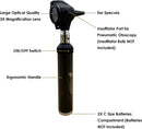 Cross Canada 11-090 Physician LED Otoscope Diagnostic Set, Black