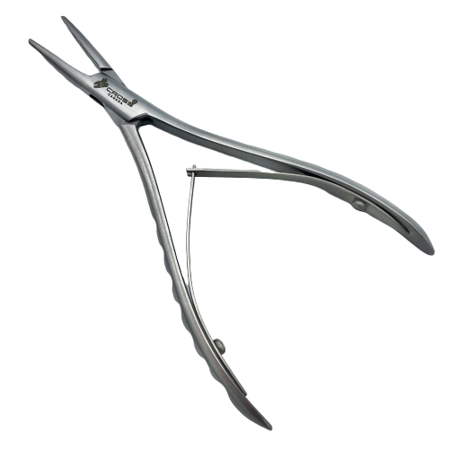 S FORCEPS are SPRING FORCEPS (cross instruments)