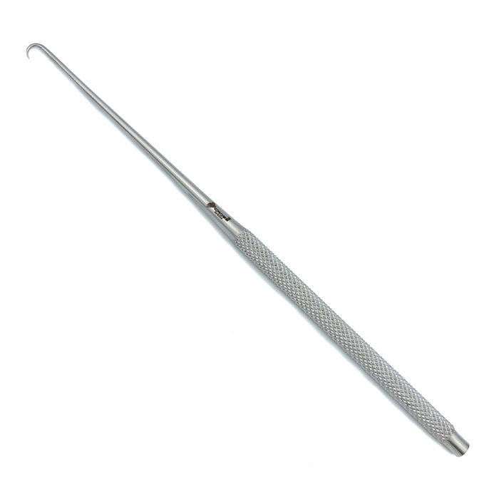 Josephs Skin Hook, 6.25" (15.5cm), 1 Prong Sharp, Tip/Jaw: 5.5 mm