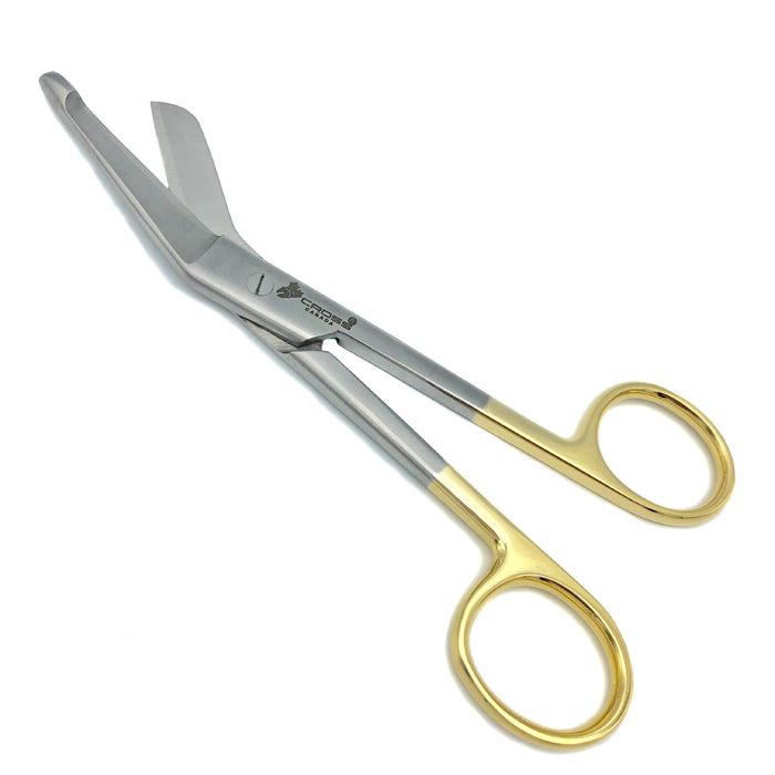 Lister Bandage Scissors, Tungsten Carbide, 5.75" (14.5cm), Smooth, Blunt/Blunt