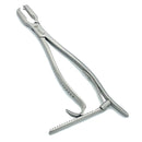 KERN BONE HOLDING FORCEPS, 8.25" (21CM), WITH RATCHET, 2X2 TEETH