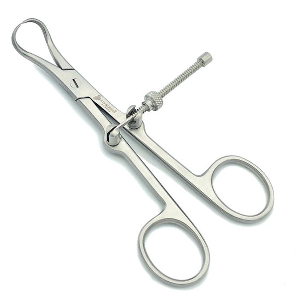 BONE REDUCTION FORCEPS POINTED JAWS SPIN LOCK, 7.25" (18.5CM)